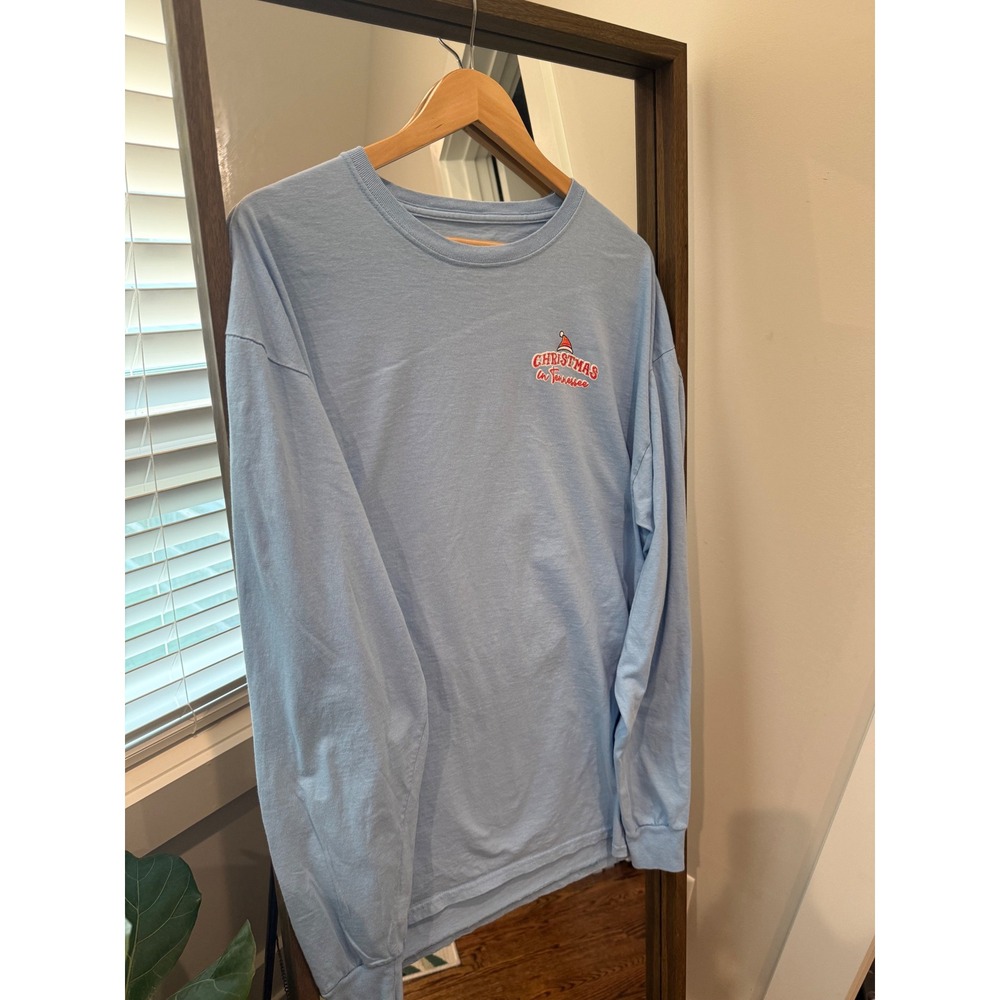 Southern Y'all Christmas in Dixie Tennessee Long Sleeve T-Shirt Women's XL